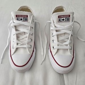 Converse Chuck Taylor Classic White Sneakers Size 6 - 6.5 (See Below)